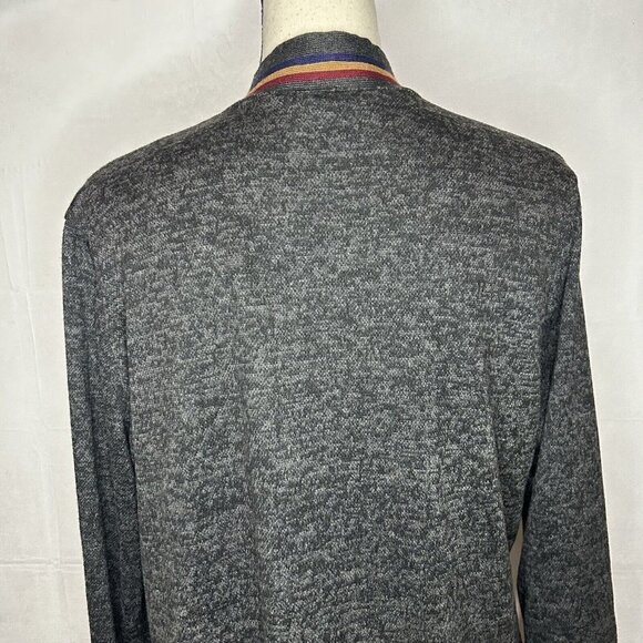 Acting Pro Cardigan Womens Gray Knit Lounge Athleisure Long USA Sz XL - Picture 9 of 9